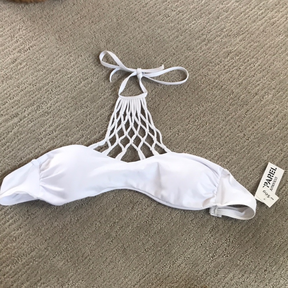 Neck up bathing suit